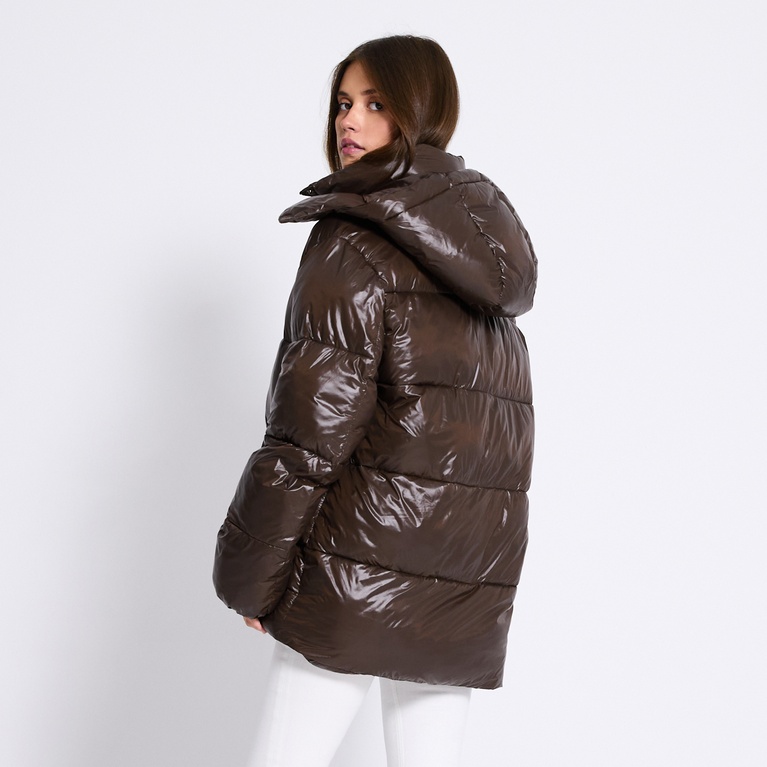 Puffer jacket "Rylie" Brown